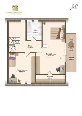 Grundriss Dachgeschoss