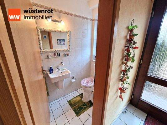 Gäste WC Erdgeschoss