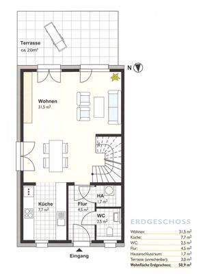 Grundriss Erdgeschoss