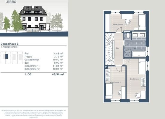 Doppelhaus B 1.OG