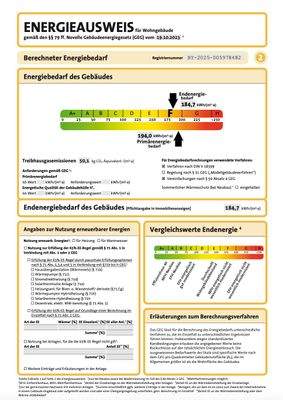 Energieausweis 
