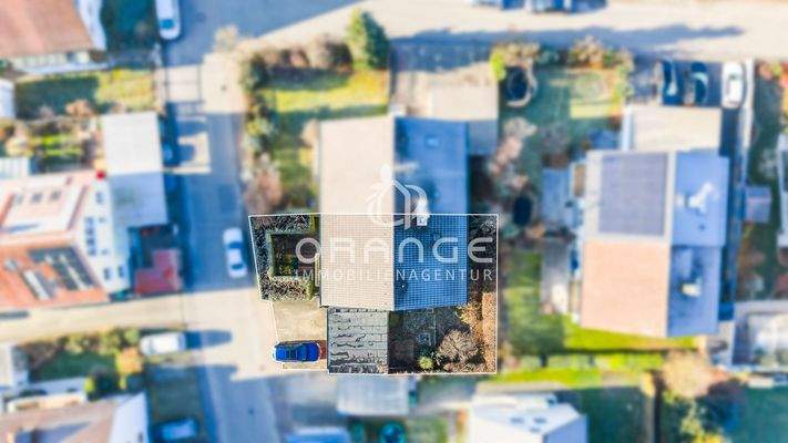 Top Down mit Grundstücksgrenze