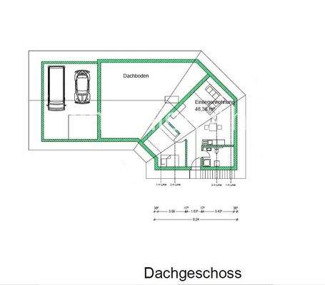 Grundriss Dachgeschoss