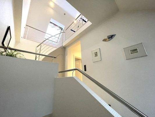 Empore im Dachgeschoss und Spitzboden