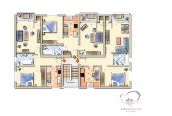 Grundriss Obergeschoss