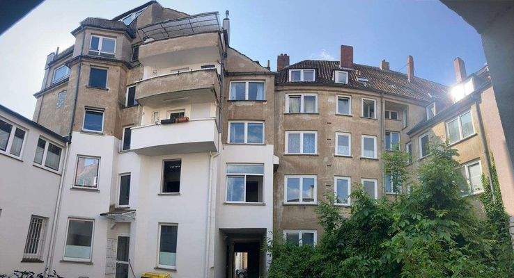 Vorderhaus, Hinteransicht