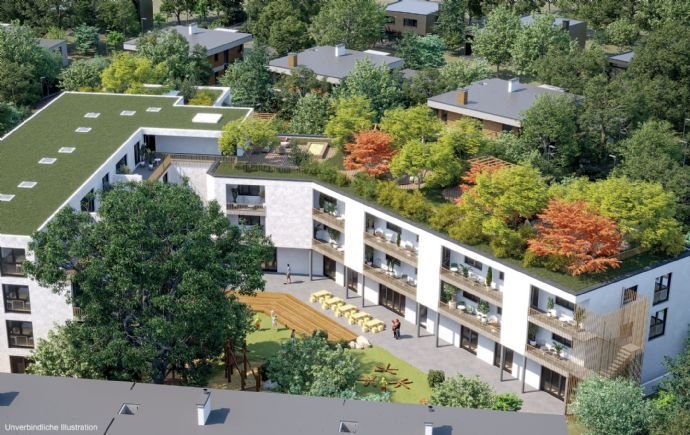 Neubau: helle, edle 4-Zimmer-Wohnung, Dachgarten/Balkon, zentrale Lage in Remseck-Pattonville