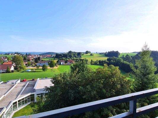 Außenansicht vom Balkon