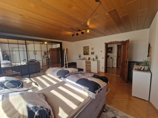 Schlafzimmer Gartenwohnung