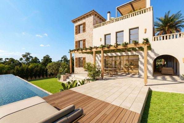 Planned Mediterranean-Style Design Villa with Pool