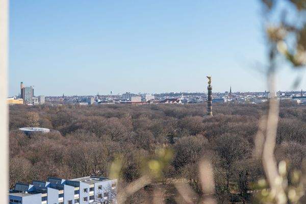 Siegessäule - direkt im Blick.