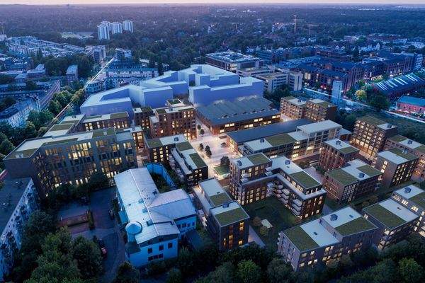 Luftaufnahme Stadtansicht