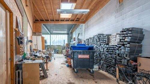 Lagerhalle Erdgeschoss