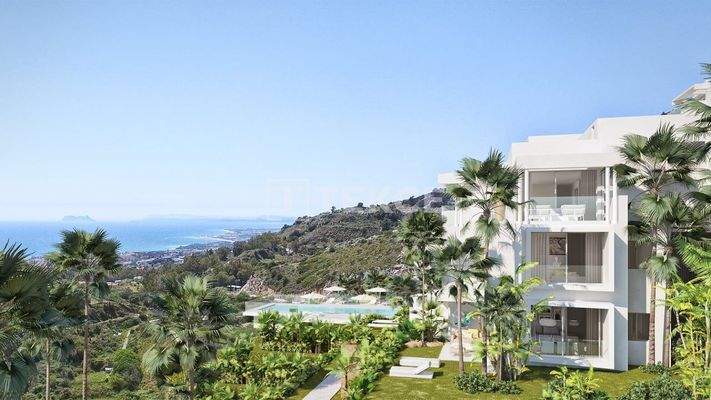 New Built Flats in Complex with Health Club in Marbella Ojen