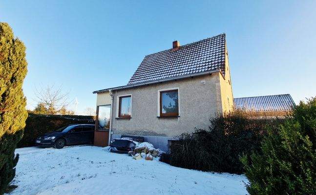 Hausansicht vom Garten