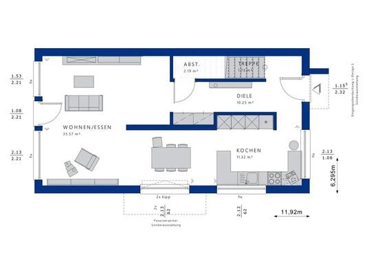 Grundriss EG