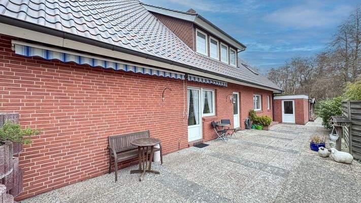 XXL-Terrasse mit Südausrichtung 