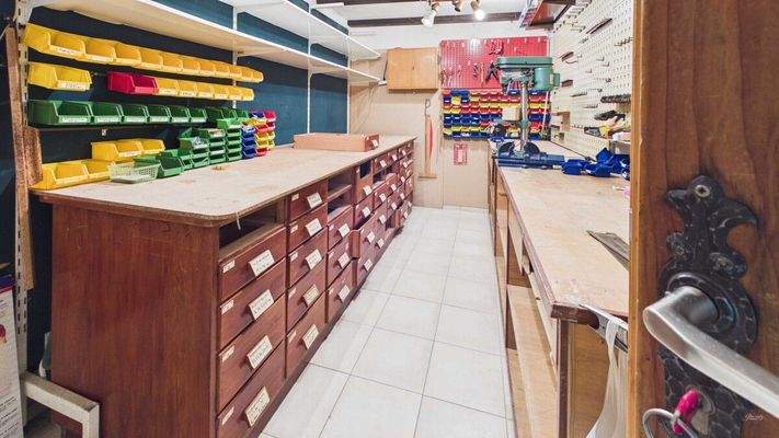 Gartengeschoss - Werkstatt