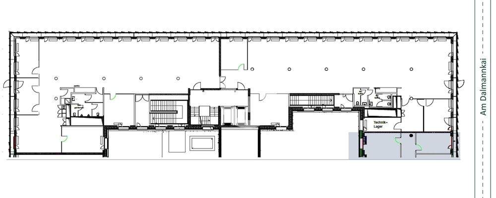 1. Obergeschoss mit ca. 772 m²
