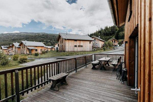 Sonnenterrasse mit Sitzgarnitur