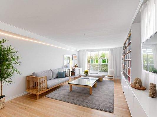 Einrichtungsbeispiel Wohnzimmer