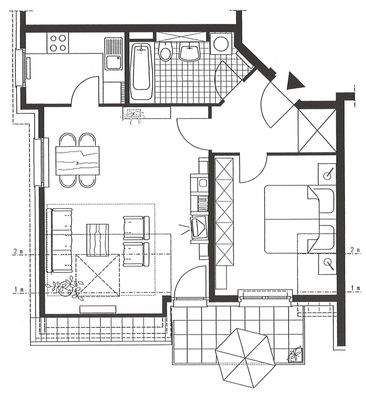 Grundriss (ohne Maßstab)