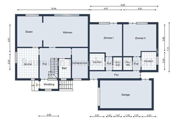 Grundriss Erdgeschoss