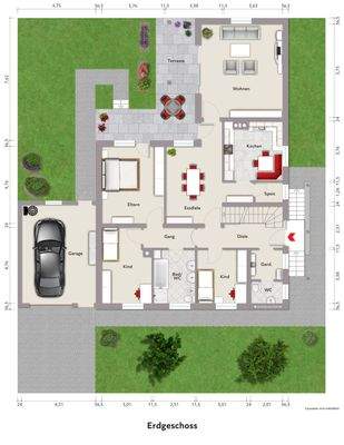 Grundriss Erdgeschoss