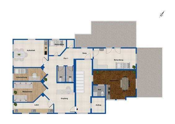 Grundriss Obergeschoss