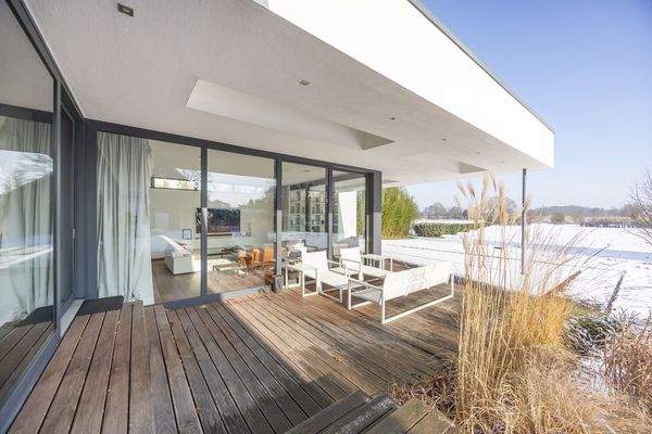 Überdachte Terrasse