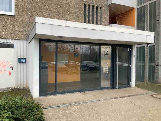 Ansicht des Hauseingangs