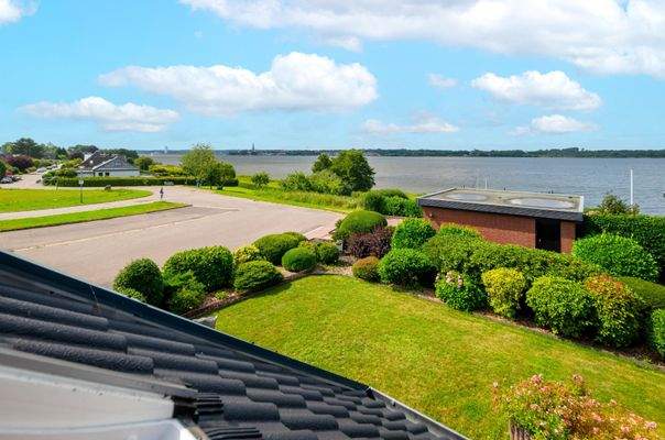 Aussicht vom Fenster im DG