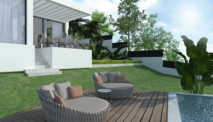 2. Terrace in Costa den Blanes