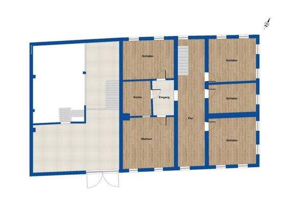 Grundriss Obergeschoss