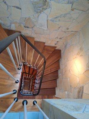 individuelle gestaltetes Treppenhaus