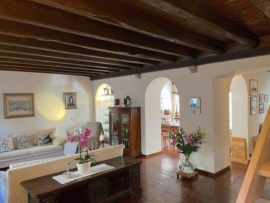 historisches Haus in Cividale del Friuli mit Garten und Panoramablick