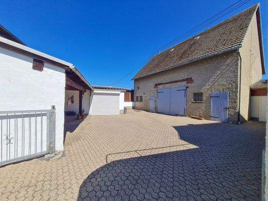 Blick in den Innenhof