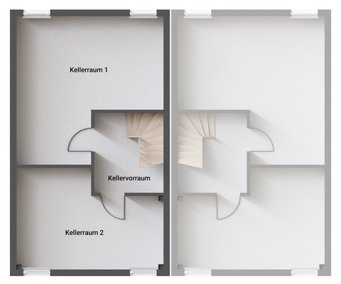 Grundriss Keller (Links)