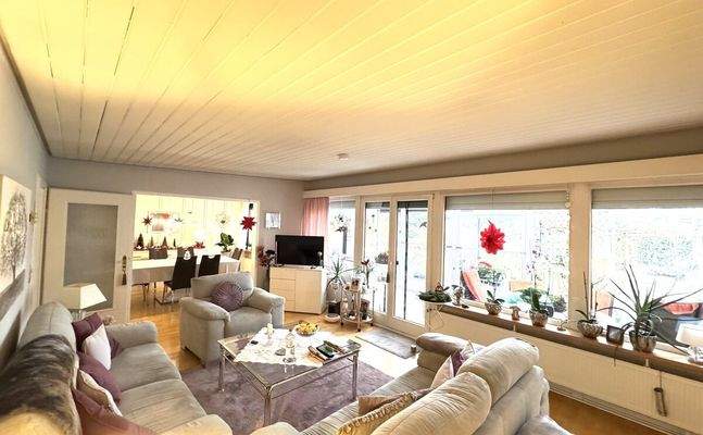 .. Zugang zur überdachten Terrasse