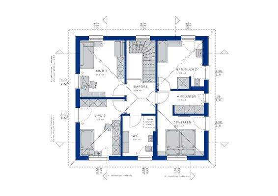 Grundriss OG Elternbereich