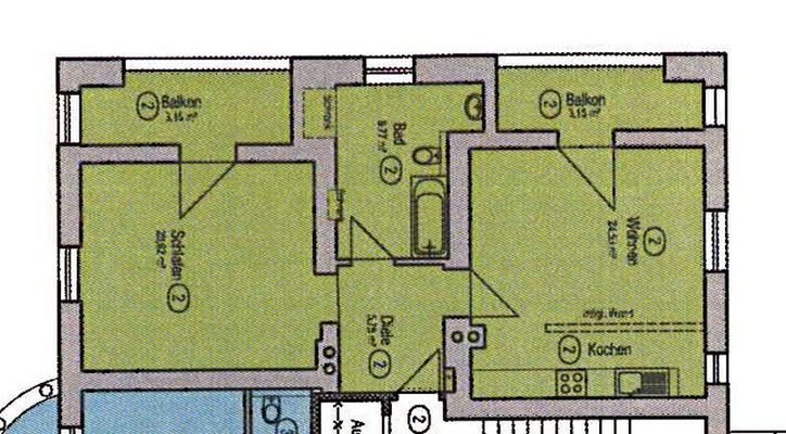 Grundrissplan