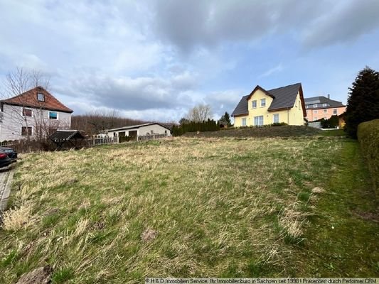 Blick Bauplatz