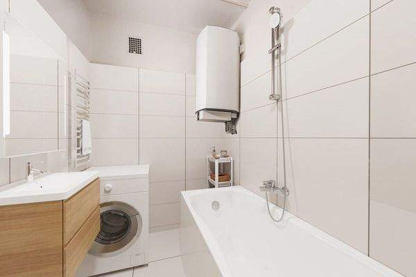 Badezimmer Einrichtungsbeispiel