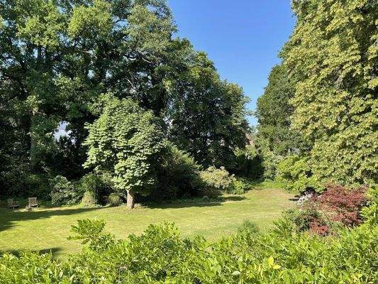 Blick Dach Wintergarten