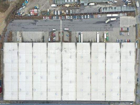 Außenansicht Hallenfläche