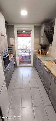 1_Küche 2 Furnier 3D Beton- Nachbildung