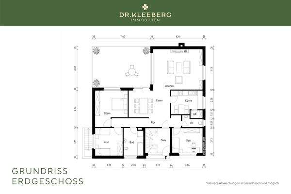 Gundriss Erdgeschoss 