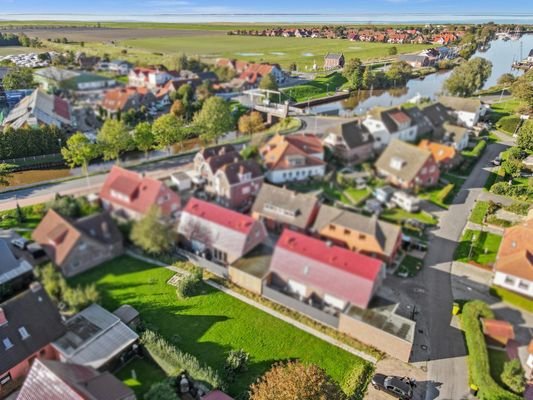 Blick auf das Grundstück 
