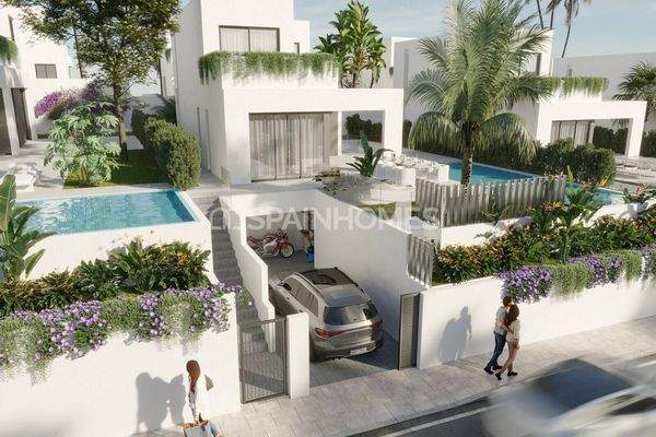Sea-View Villas with Swimming Pools in Finestrat Alicante