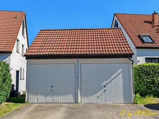 Garage am Haus